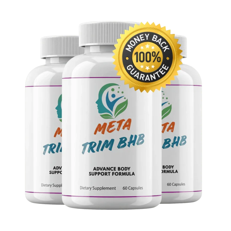 Meta Trim BHB Weight Management Health — 3 Bottle / 90 Day Pack